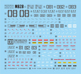 MASTER DECAL M020 1/100 MG Gundam Ground Type