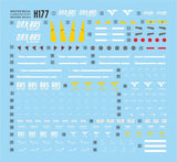 MASTER DECAL H177 1/144 HG Gaplant