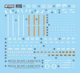 MASTER DECAL  H116/118 1/144 Jesta (Shezarr Type, Team A/ B&C)