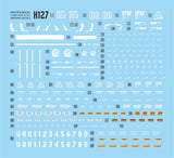 MASTER DECAL H127 1/144 Jesta Cannon