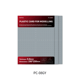 Dspiae PC-GY Plastic Sheet for Model Modification - 0.8mm