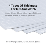 Dspiae PC-GY Plastic Sheet for Model Modification