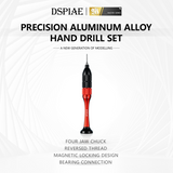 Dspiae AT-SHD Precision Aluminum Alloy Hand Drill Set