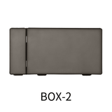 Dspiae BOX Storage Box Series - BOX-2 Two-compartment Tool Box 208x103x26mm