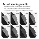 Dspiae XSP-S01 Sanding Blocks and Composite Self-adhesive Sandpaper Set