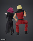 Char & Haman Smoking colour render rear - reference image, painted figure not included