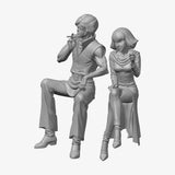 Char & Haman Smoking STL - side view