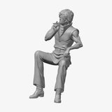 Char Smoking STL - side view