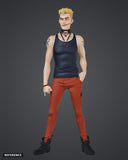 Civet Anhern colour render front - reference image, painted figure not included