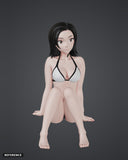 Comoli Harcourt Bikini colour render front - reference image, painted figure not included