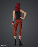 Emeralda Zubin colour render rear - reference image, painted figure not included