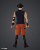 Fencer Mayne colour render rear - reference image, painted figure not included