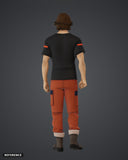 Gawman Nobile colour render rear - reference image, painted figure not included