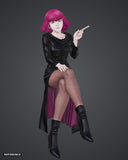 Haman Smoking colour render front - reference image, painted figure not included