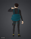 Hathaway Noa 01 colour render rear - reference image, painted figure not included