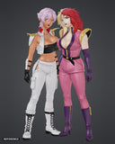 Illia Pazom & Chara Soon colour render front - reference image, painted figure not included