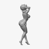 Illia Pazom - Pose 1 STL - back view