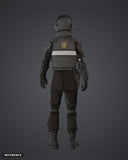 Man Hunter colour render rear - reference image, painted figure not included
