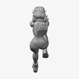 Marida Cruz 01 STL - back view