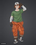 Maximilian Nikolai colour render front - reference image, painted figure not included
