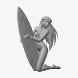 Giant Robo - Ginrei - surfboard STL - front view