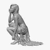 HK Girl 01 (小悠) STL - side view