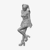 HK Girl 02 (可樂) STL - side view
