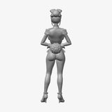 Cecilia Irene Bunny STL - back view