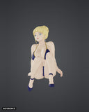 Cecilia Irene Bikini colour render front - reference image, painted figure not included
