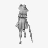 Gigi Andalucia - Uluru Ver. STL - back view