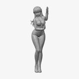 Asuka Racing Girl STL - front view