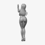 Asuka Racing Girl STL - back view