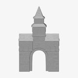 Clock Tower - ForeverLove bonus STL - clay back