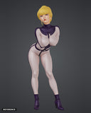 Crowley Hamon 03 colour render front - reference image, painted figure not included