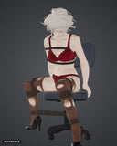 Cynthia 03 colour render front - reference image, painted figure not included
