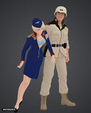 Cynthia Arrested 02 colour render front - reference image, painted figure not included