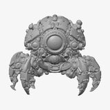 Spider-like Combat Drone STL - side view