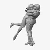 Kou Uraki and Nina Purpleton 01 STL - side view