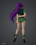 Roux Louka 3 colour render rear - reference image, painted figure not included