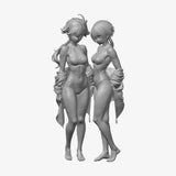 Suletta Mercury & Miorine Rembran STL - front view