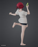 Tayama 02 colour render rear - reference image, painted figure not included