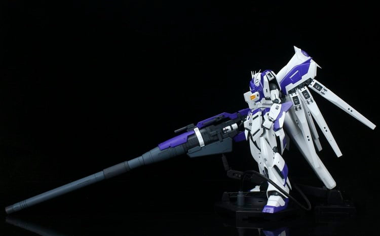 Metal robot spirits hyper-mega bazooka launcher for hi-v nu selling Gundam