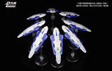 DL > A. White shields: Astraea / Avalanche set (For Bandai MB use)