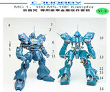 CJ - MG MS-18E Kampfer (Normal edition) Metal Parts