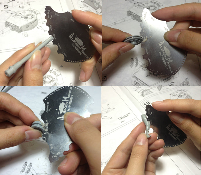 Alexen Model AJ0004 Military Model Seam Line Scraper – Samueldecal & DL ...