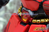 CJ - MG Sazabi Metal Parts (Red Nozzle)