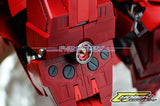 CJ - MG Sazabi Metal Parts (Red Nozzle)